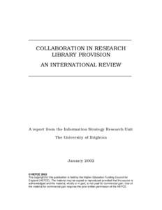 Collaboration / Knowledge / Librarian / Digital library / National Library of Australia / Library / Council of Australian University Librarians / Preservation / OhioLINK / Library science / Archival science / Science