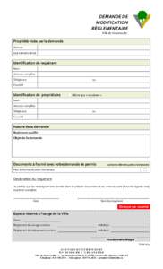 Microsoft Word - Demande de modification zonage