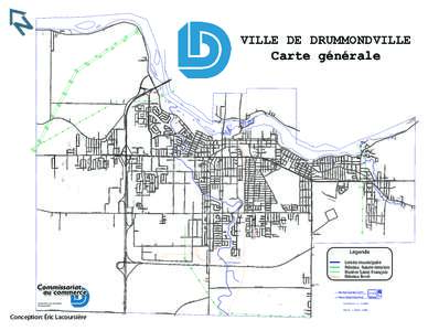 T OUES VILLE DE DRUMMONDVILLE Carte générale