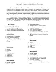 Microsoft Word - Reportable Diseases and Conditions In Tennessee 1.docx