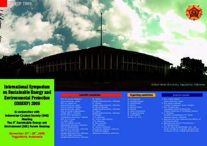 ISSEEPInternational Symposium on Sustainable Energy and Environmental Protection (ISSEEP) 2009