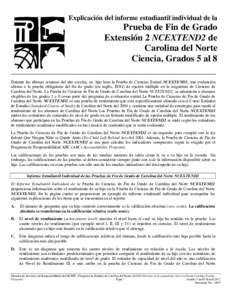 Microsoft Word - NCDPI Ext2_Science_UISR_FINAL_2010_11 SPANISH