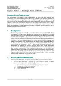 North East New Territories New Development Areas Planning & Engineering Study Stage One Public Engagement Digest