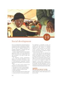 [removed]South Africa Yearbook: 19 - Social development