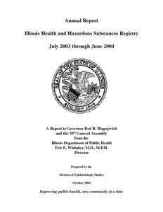 North American Association of Central Cancer Registries / Clinical surveillance / Epidemiology of cancer / Cancer registry / Breast cancer / Disease registry / Agency for Toxic Substances and Disease Registry / Medicine / Health / Medical informatics