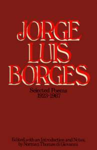 Guggenheim Fellows / Norman Thomas di Giovanni / Jorge Luis Borges / Emec Editores / The Aleph / Isidoro Acevedo