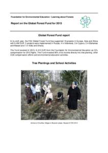 Reforestation / Land management / Tree planting / Learning about Forests / Environmentalism / United Nations Billion Tree Campaign / Urban forestry / Environment / Forestry / Trees