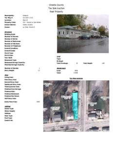 Oneida County Tax Sale Auction Real Property Municipality:  Kirkland