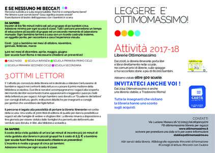 E SE NESSUNO MI BECCA?!  dd Percorso sull’etica e sulla responsabilità. Perchè ci comportiamo bene? Per timore o per convinzione? Cosa significa essere onesti?