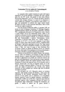 Porphyra Anno III, numero VII, Aprile 2006 “L’ultima dinastia di Bisanzio: i Paleologi[removed]”