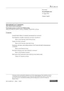 Ethics / International Law Commission / Public international law / Extradition / Treaty / Opinio juris sive necessitatis / Custom / Human rights / International law / International relations / Law