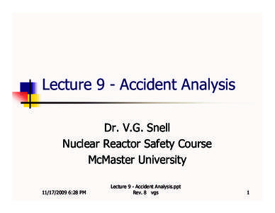 Nuclear reactors / Energy conversion / Loss-of-coolant accident / Nuclear meltdown / Boiling water reactor / Nuclear technology / Energy / Nuclear safety