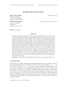 Ensemble learning / Random forest / Decision tree model / R-tree / Connectivity / Applied mathematics / Mathematics / Decomposition method / Decision trees / Theoretical computer science / Computational complexity theory