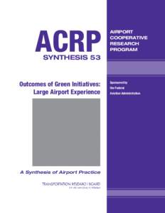 ACRP  AIRPORT COOPERATIVE RESEARCH PROGRAM