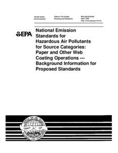 United States Environmental Office of Air Quality Planning and Standards