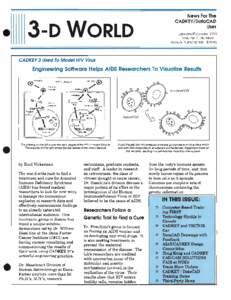 News For The CADKEY/DataCAD User 3-D WORLD