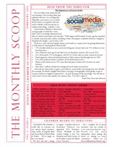 Februaryunion area chamber of commerce The Importance of Social Media Do you utilize social media sites for