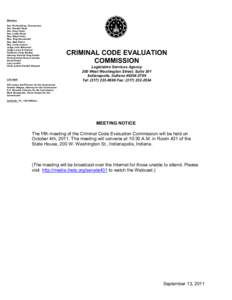 NT[removed]Criminal Code Evaluation Commission