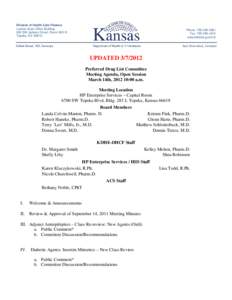 Division of Health Care Finance Landon State Office Building 900 SW Jackson Street, Room 900-N Topeka, KS[removed]Phone: [removed]