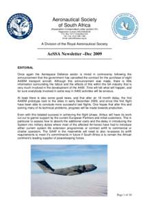 South African Air Force / Aerospace engineering / Royal Aeronautical Society / Glider / Aerospace / Gliding flight / AFB Waterkloof / Aviation / Gliding / Aerodynamics