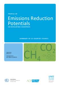 EMISSIONS REDUCTION POTENTIALS in developing countries  PROFILE OF Emissions Reduction Potentials