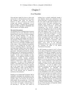 W. F. Denning: In Quest of Meteors, a biography by Martin Beech  Chapter 3 Ever Watchful. nothing from a scientific stand-point, though it may doubtless afford some satisfaction to the