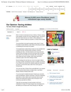 Our Opinion: Saving children | Tallahassee Democrat | tallahassee.com