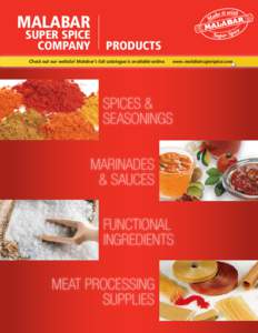 Malabar  Super Spice Company  PRODUCTS