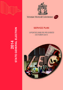 STATE GENERAL ELECTION[removed]SERVICE PLAN UPDATED AND RE-RELEASED