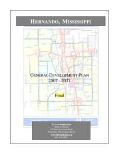 HERNANDO, MISSISSIPPI  GENERAL DEVELOPMENT PLAN[removed]Final