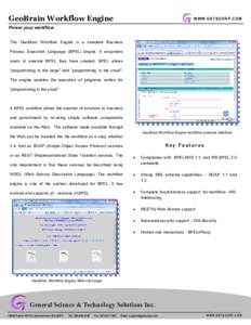 Process management / Computing / Business Process Execution Language / Workflow engine / Web Services Description Language / Workflow / Apache ODE / Comparison of BPEL engines / Workflow technology / Management / Systems engineering