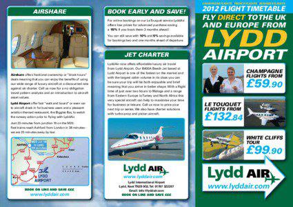 Transport in Ashford /  Kent / Lydd Air / Lydd / Biggles / Kent / Counties of England / Lydd Airport