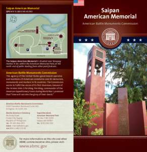 Saipan American Memorial  GPS N15[removed]E145[removed]Saipan American Memorial