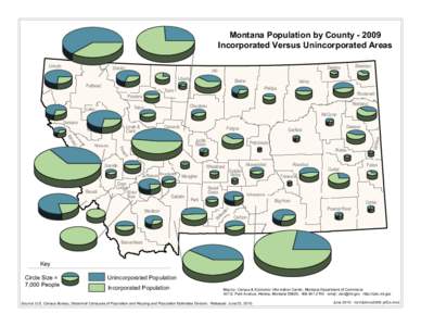 Montana Population by County[removed]Incorporated Versus Unincorporated Areas Glacier Liberty  Flathead