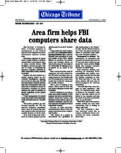 Area Firm Helps FBI -Ver C:41 PM