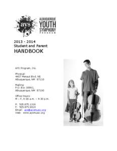 Performing arts / Arts / Anchorage Youth Symphony / Albuquerque Youth Symphony / Rehearsal / Entertainment