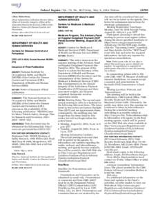 Government / Health / National Institute for Occupational Safety and Health / Medicaid / Medicare / John Howard / United States Department of Health and Human Services / Centers for Medicare and Medicaid Services / Occupational safety and health / Federal assistance in the United States / Healthcare reform in the United States / Presidency of Lyndon B. Johnson