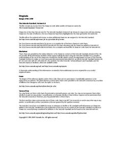 Dingbats Range: 2700–27BF The Unicode Standard, Version 6.0 This file contains an excerpt from the character code tables and list of character names for The Unicode Standard, Version 6.0. Characters in this chart that 