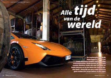 ONDERWEG - Lamborghini Gallardo Superleggera Alle