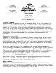 Microsoft Word - February2005Newsletter.doc