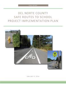 Del Norte County Safe Routes to School Project Implementation Plan