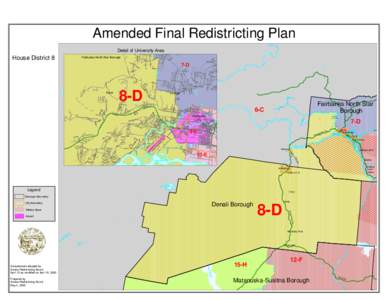 Amended Final Redistricting Plan  Nra Ln Loop Rd