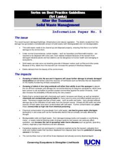 Microsoft Word - Information paper 5 waste management.doc