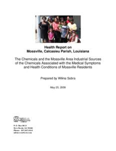 Microsoft Word - Subra - Mossville Chemicals and Health Report a