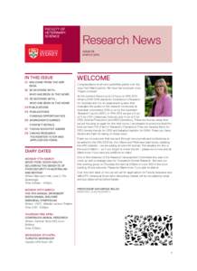 FACULTY OF VETERINARY SCIENCE Research News ISSUE 03