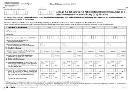 www.bmf.gv.at Versicherungsnummer/Geburtsdatum FinanzOnline, unser Service für Sie! Steuernummer