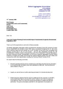 Environmental impact assessment / Planning permission / Sustainability / Town and country planning in the United Kingdom / United Kingdom / Environment