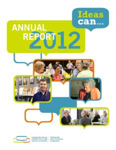 ANNUAL REPORT 2012  From the