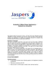 Microsoft Word - JASPERS_Application Form Evaluation Guide.doc