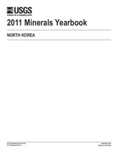 The Mineral Industry of North Korea in 2011